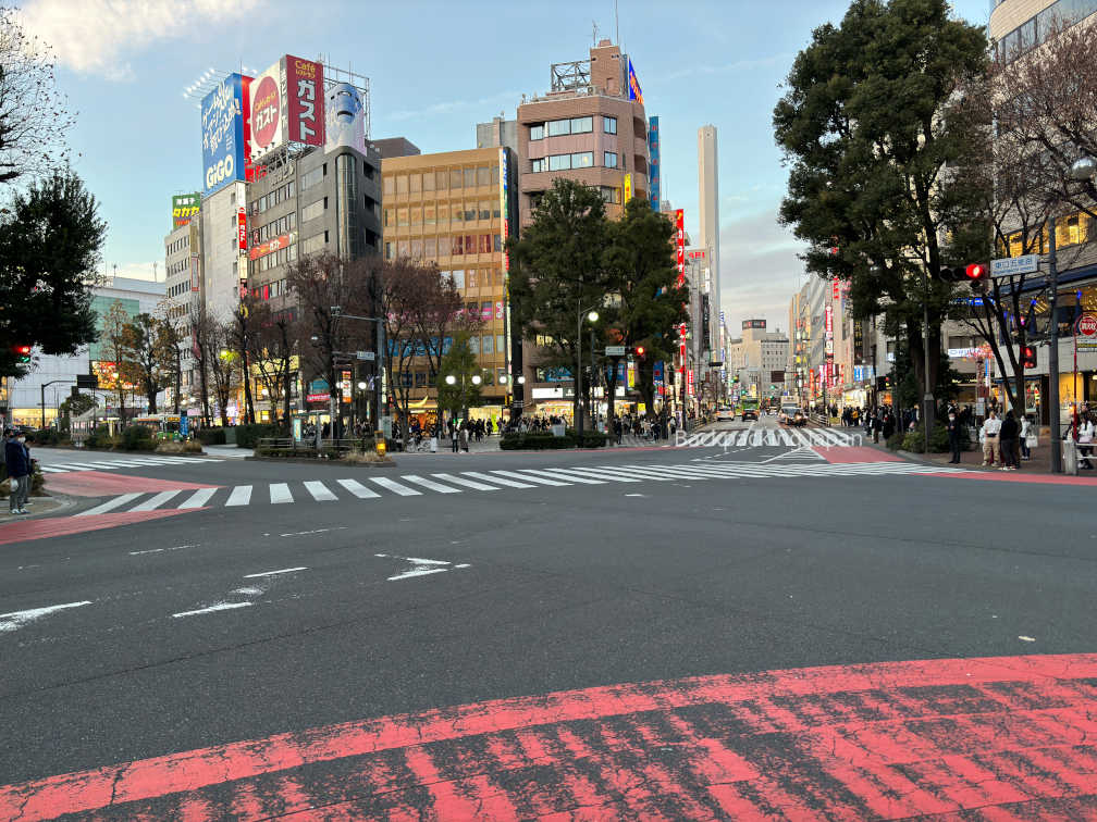 A different angle of Ikebukuro, taken in the late-afternoon