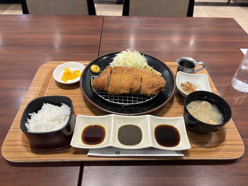 Okinawa Soba from the restaurant in the airport